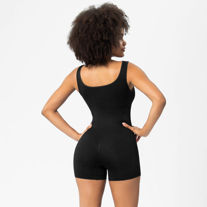 Solid Integrated Sports Shapewear