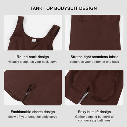 Solid Integrated Sports Shapewear