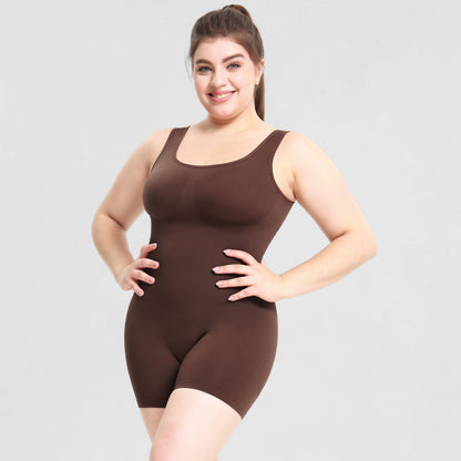 Solid Integrated Sports Shapewear