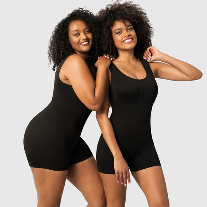 Solid Integrated Sports Shapewear